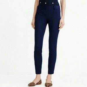 J. Crew Blue Slim Fit Ankle-Length Pants